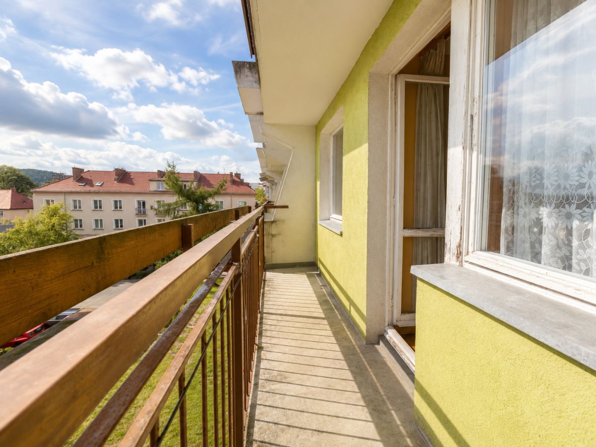 Mieszkanie z balkonem w pięknej okolicy