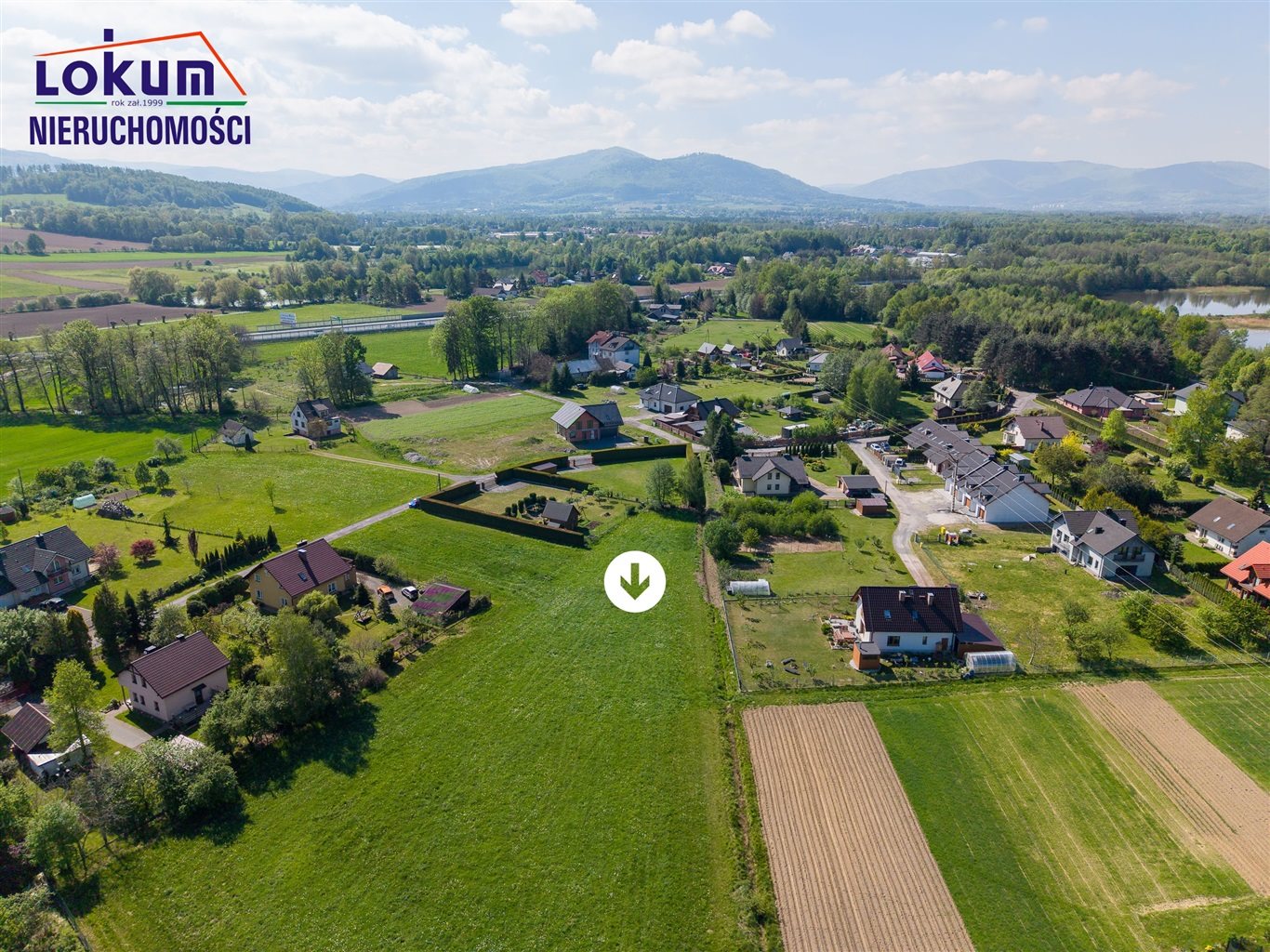 Pogórze - działka budowlana 1439 m²