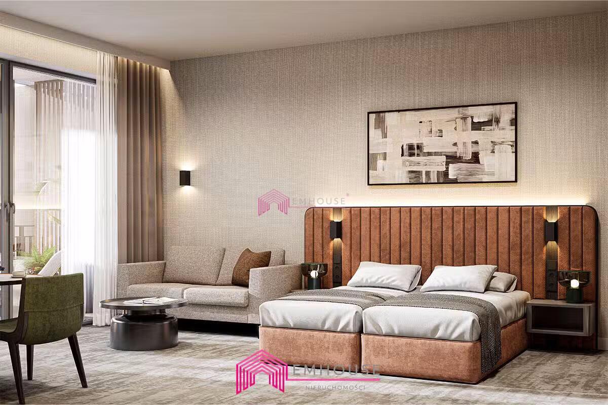 Jednopokojowy apartament z balkonem