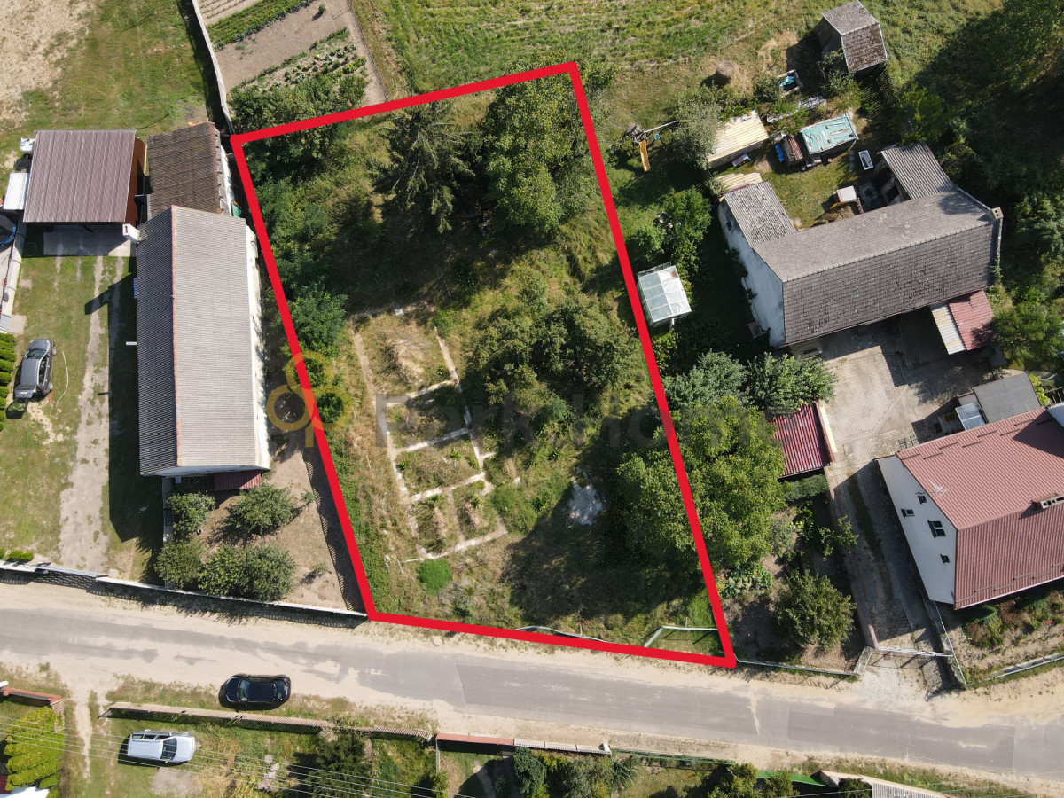 Działka w krzycku wielkim 931m2 z rozp. budową.