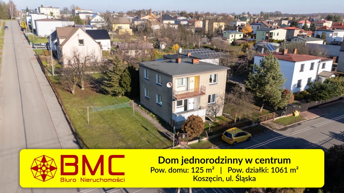 Dom jednorodzinny w centrum-koszęcin