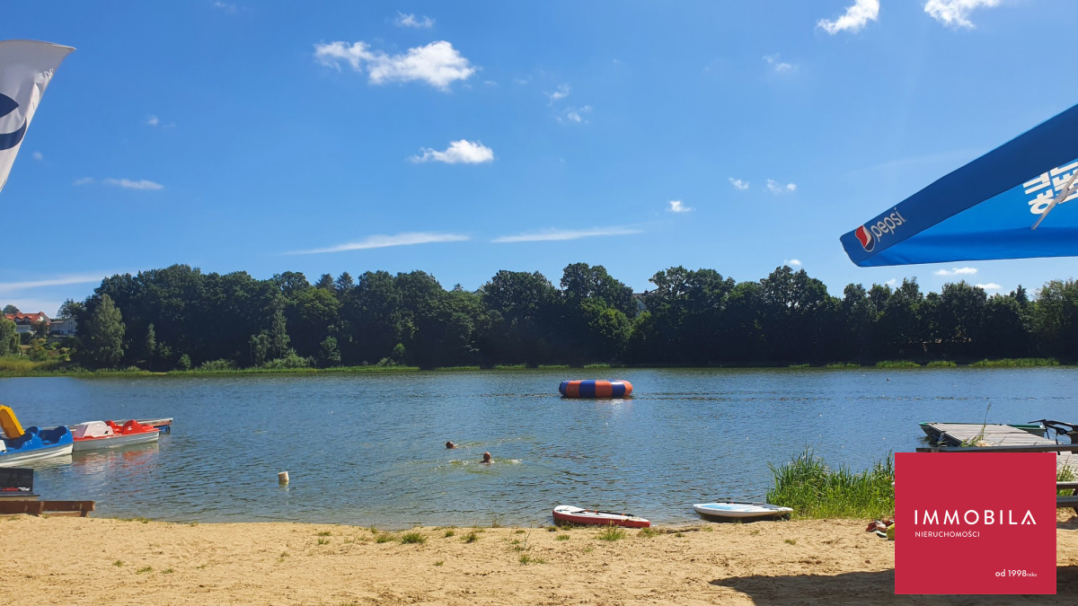 Działka z widokiem na jezioro