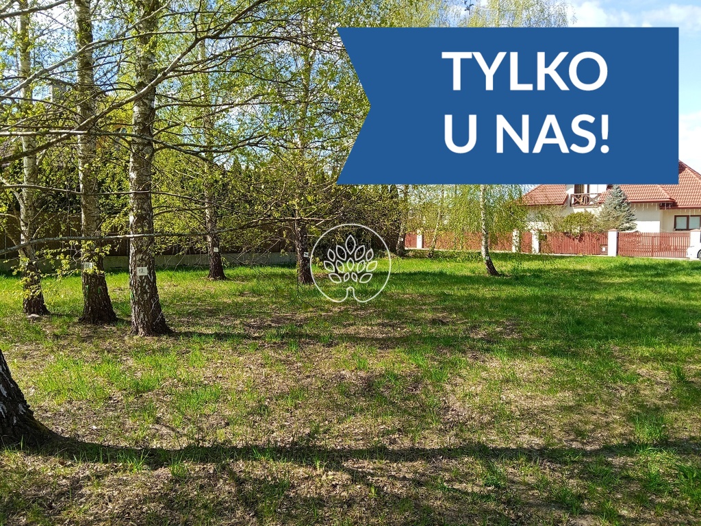 Głosków działka budowlana 1100 m2 media piaseczno