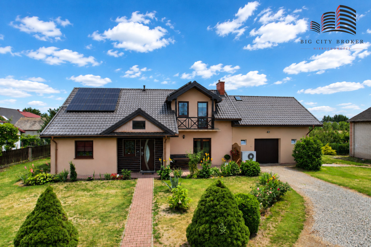 Dom 133 m² + dodatkowa działka 800 m² | leśce