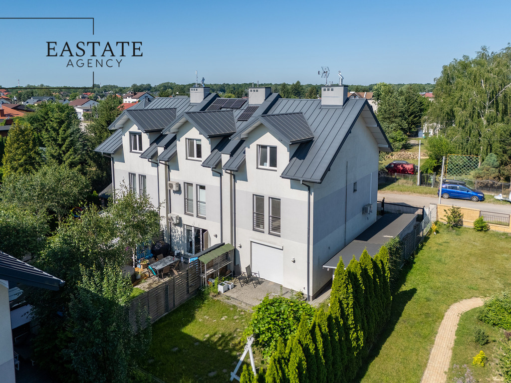 Narożny segment z ogrodem 257 m² | kobyłka