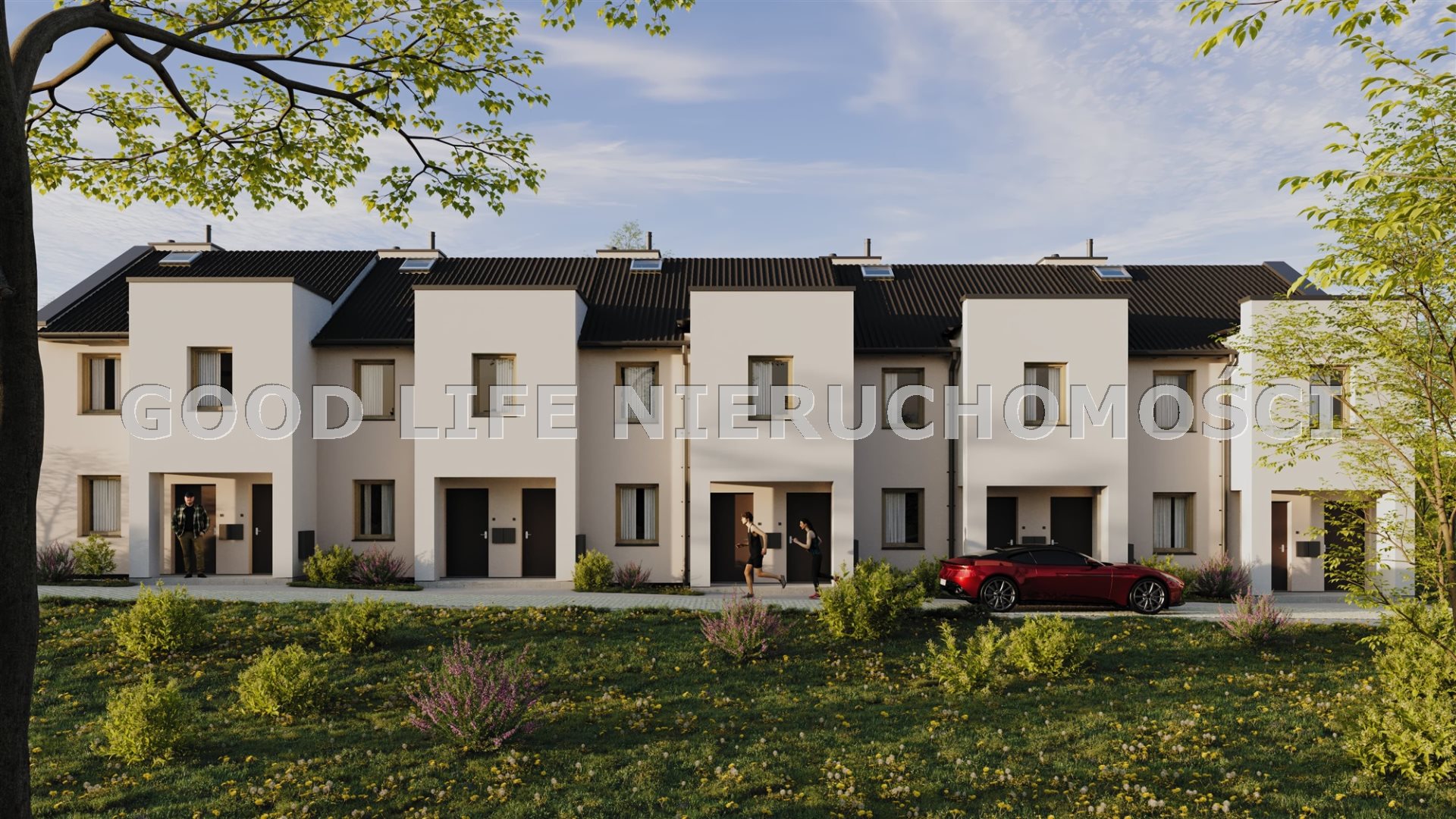 Nowe! 2 pok. z ogródkiem 42,15 m2, myśliwska