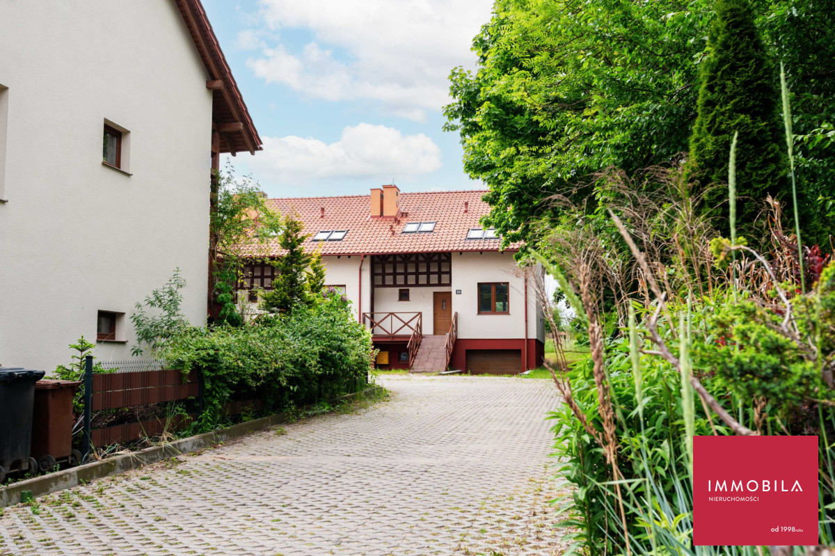 Osowa - dom szeregowy, stan do wykończenia