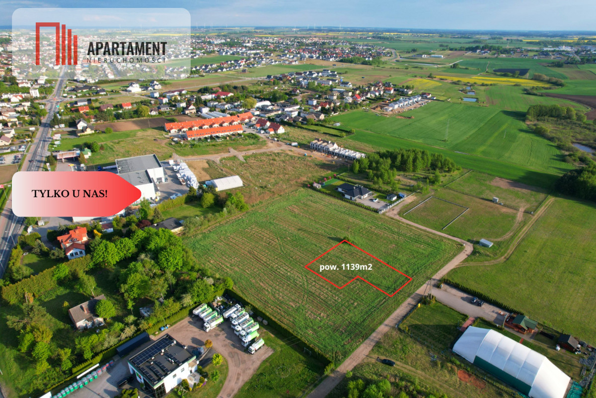 Piękna działka w chojnicach blisko charzyków