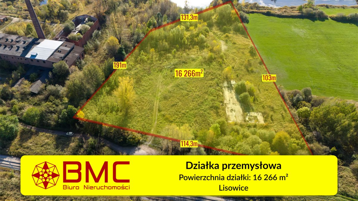 Działka usługowa przemysłowa 1,6ha przy dk11 dk46