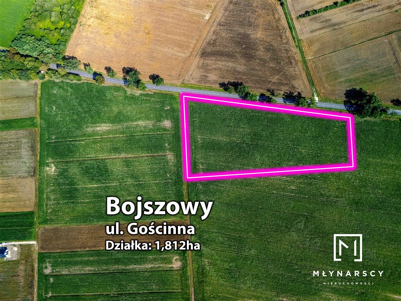 Teren inwestycyjny | bojszowy ul. gościnna