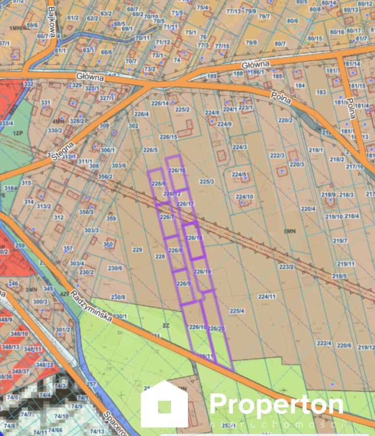 Działki budowlane rynia | mpzp | od 750 m² | 290zł