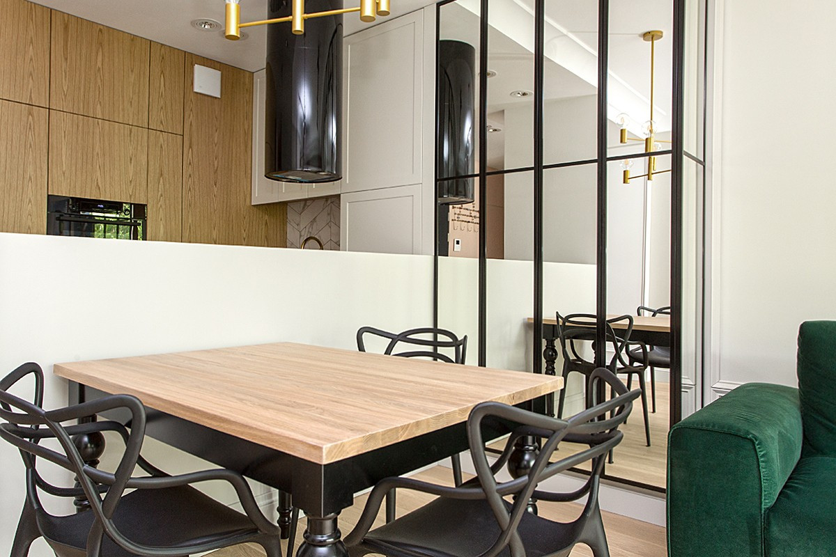 Apartament w centrum z widokiem na zieleń
