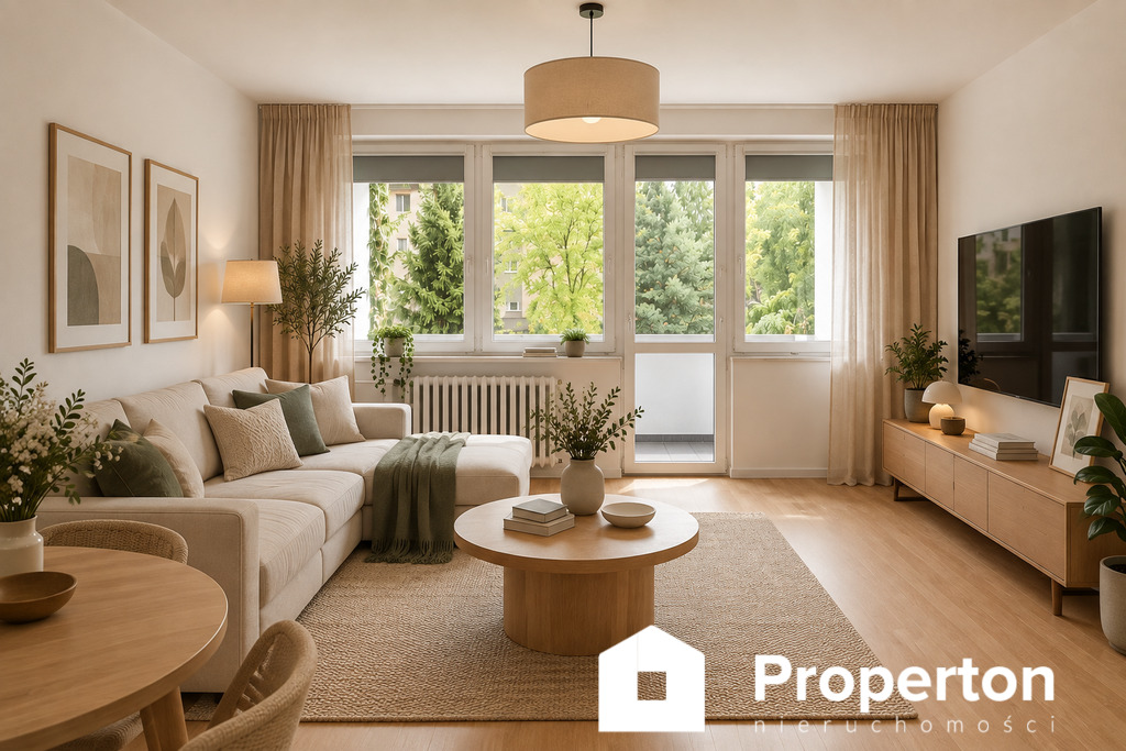 3 pokoje, 56m2, duża loggia, wola duchacka