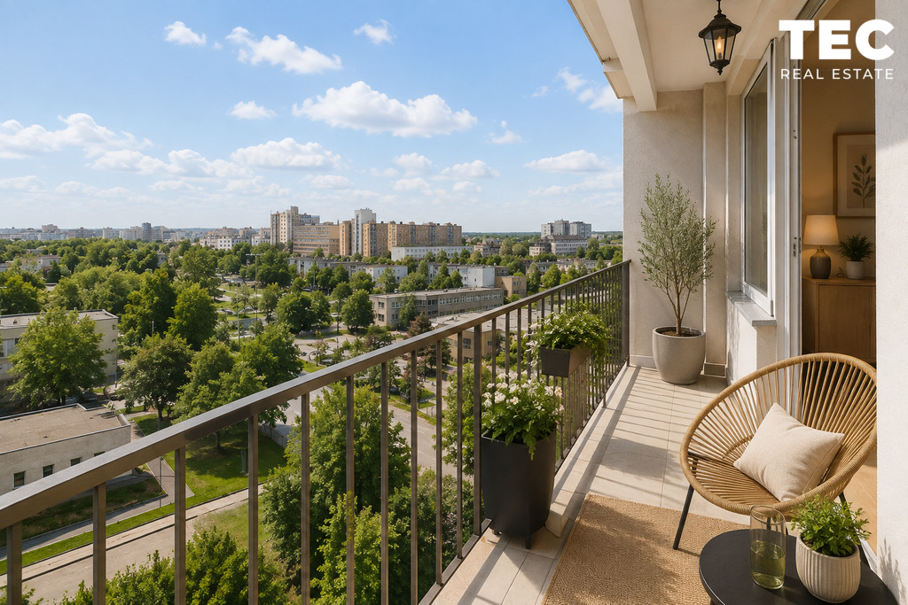 Przestronne 3-pokojowe mieszkanie 67,58m2/balkon