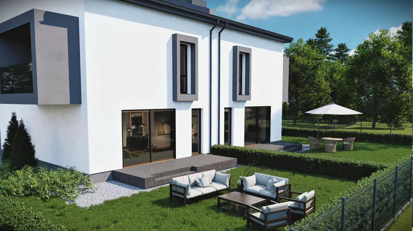 Mieszkania 61 m2, z ogródkiem, w bliźniaku w wesołej, przy pkp i centrum