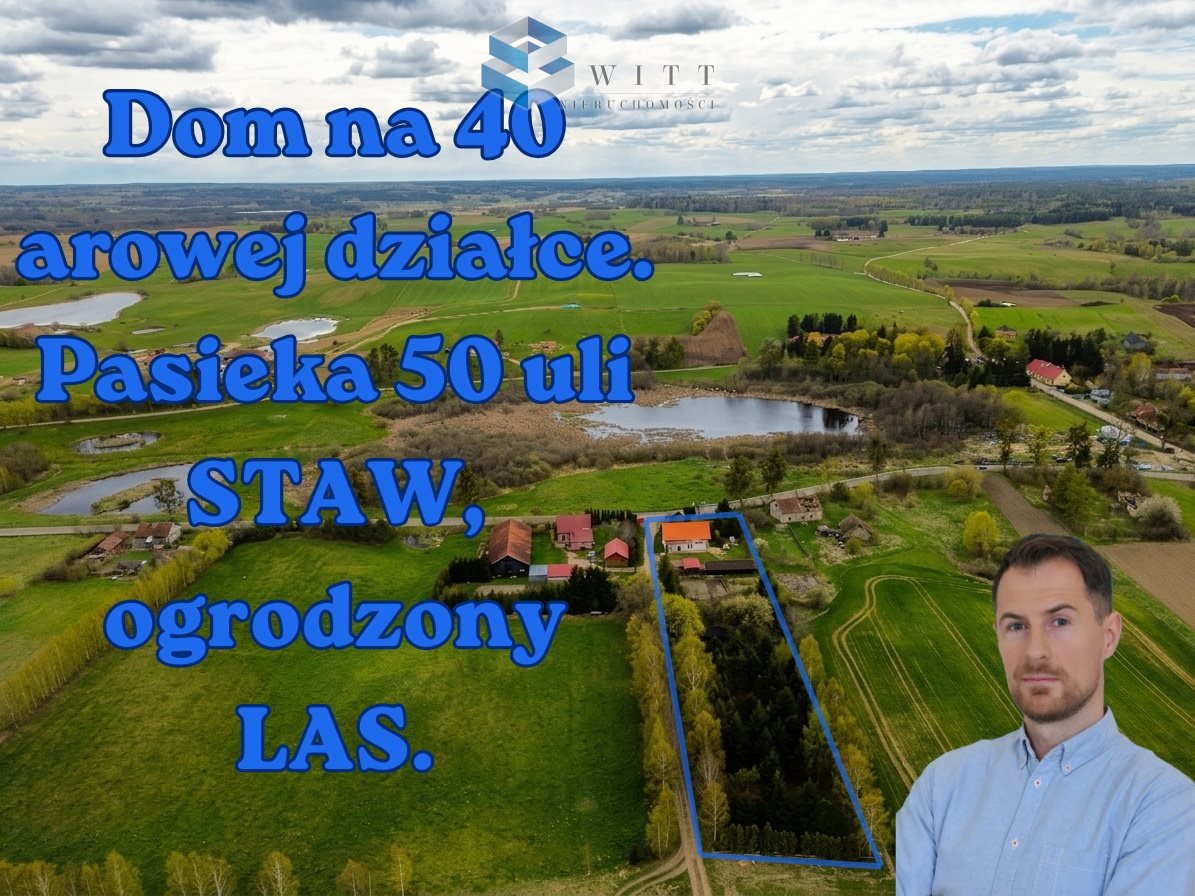 Siedlisko z duszą: staw, las i własna pasieka