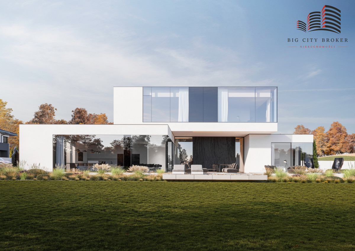 Nowoczesna rezydencja, 330 m2, 27 arów, szerokie