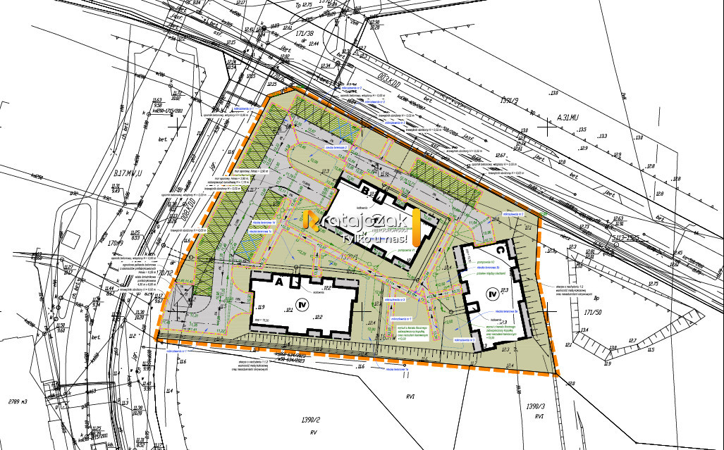 Działka pod zabudowę wielorodzinną | pum 3 200 m²