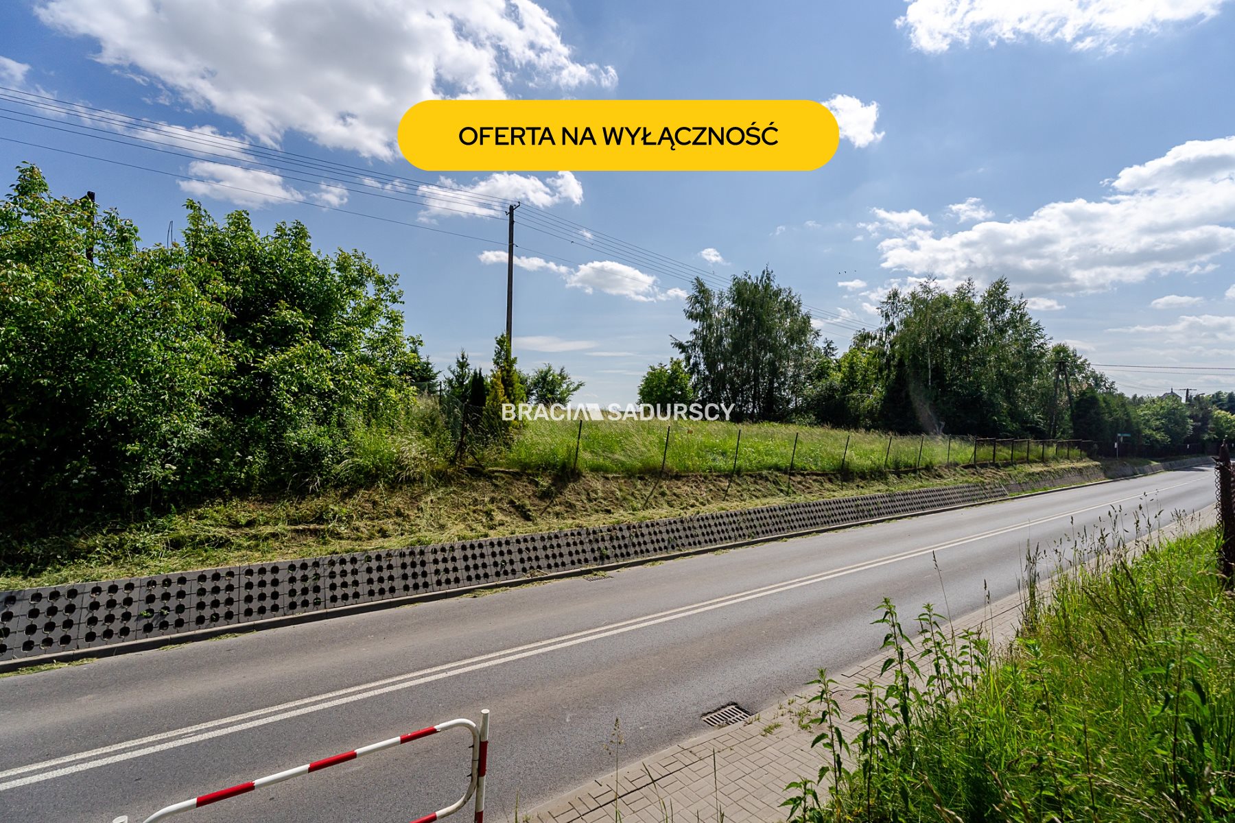 Działka komercyjna okolica lotniska balice