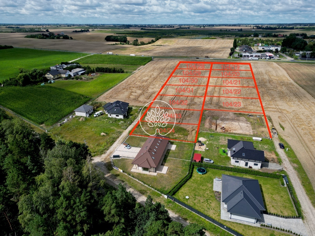 Działki budowlane 1300m² w stopce, blisko lasu