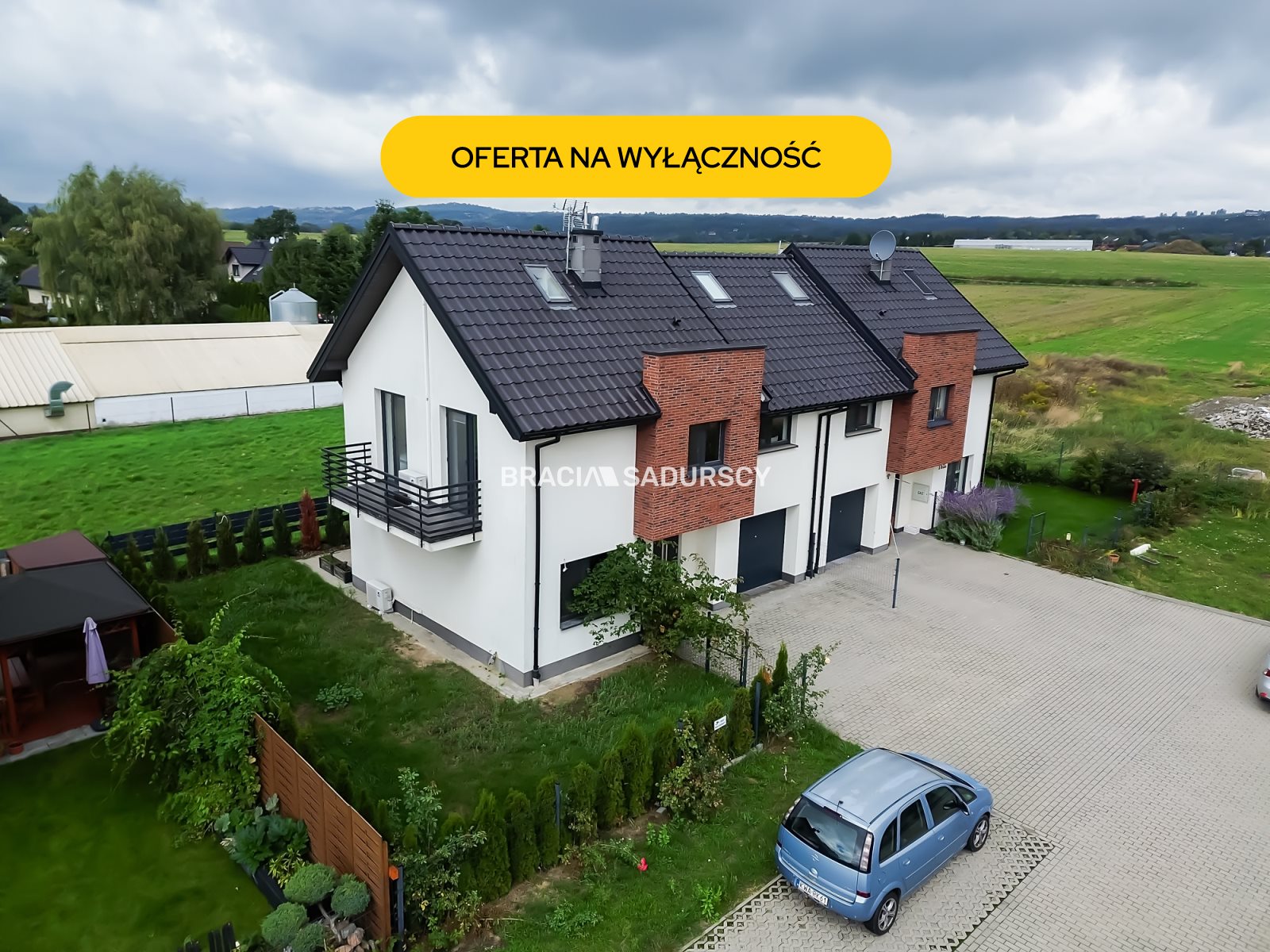 Brzezie | 140 m² | dom bliźniak | wykończony