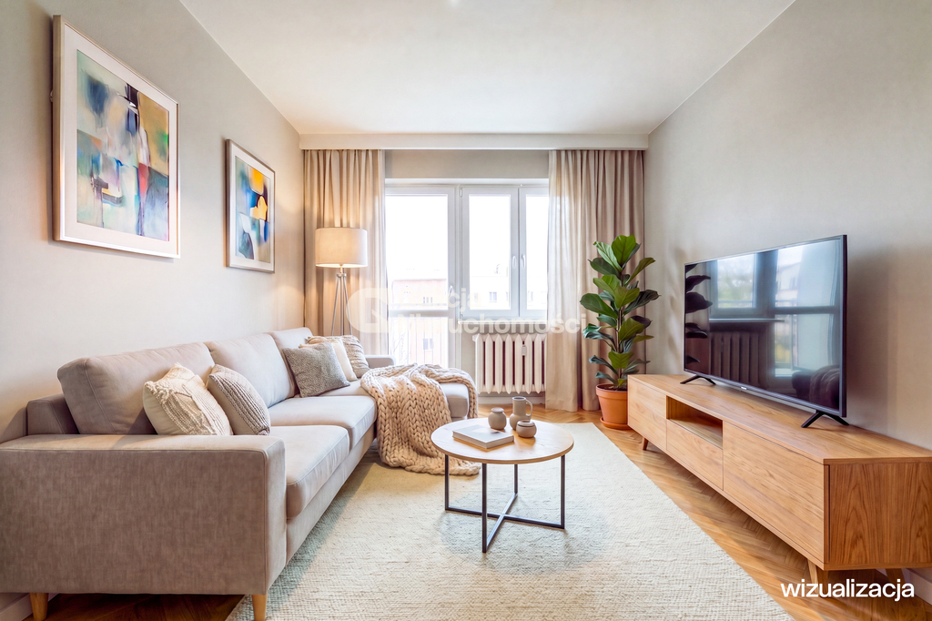 Najtańsze 3 pok. w okolicy | 49,9m2 | ul bohaterów