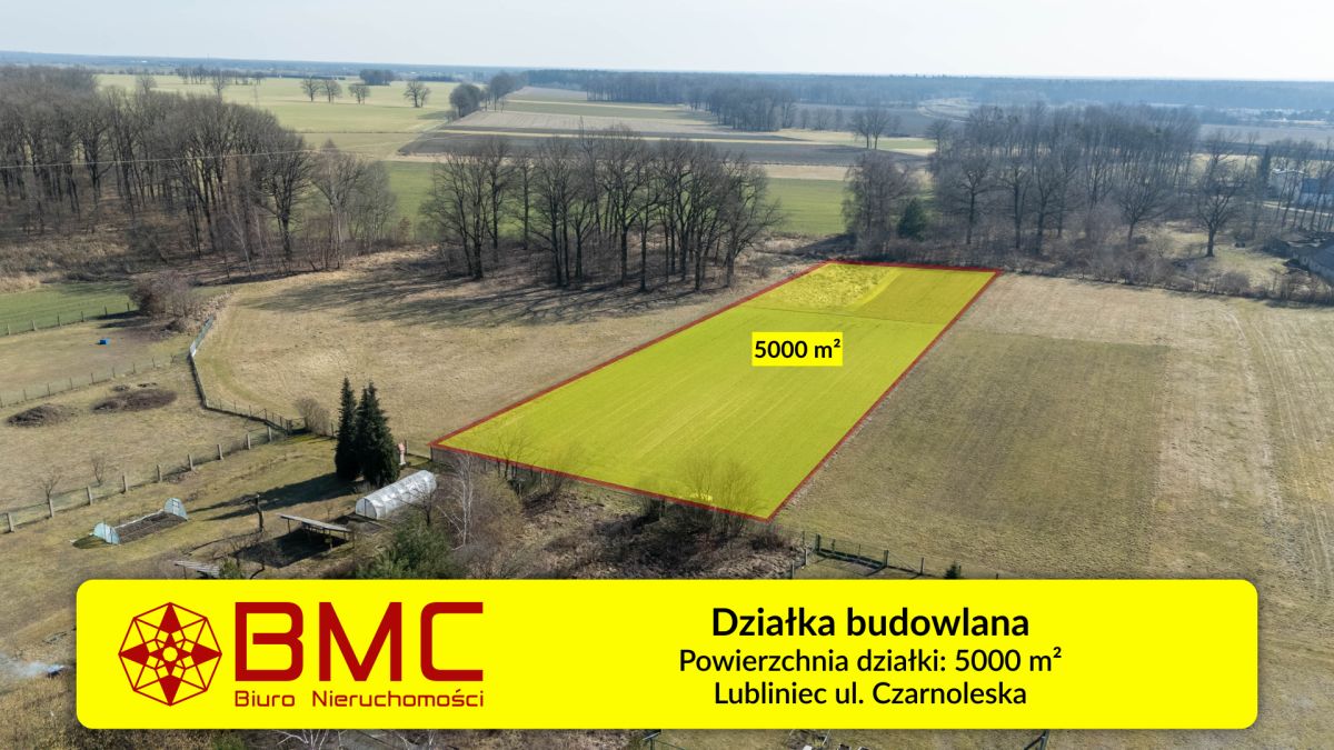 Działka budowlano rolna lubliniec 5000m2