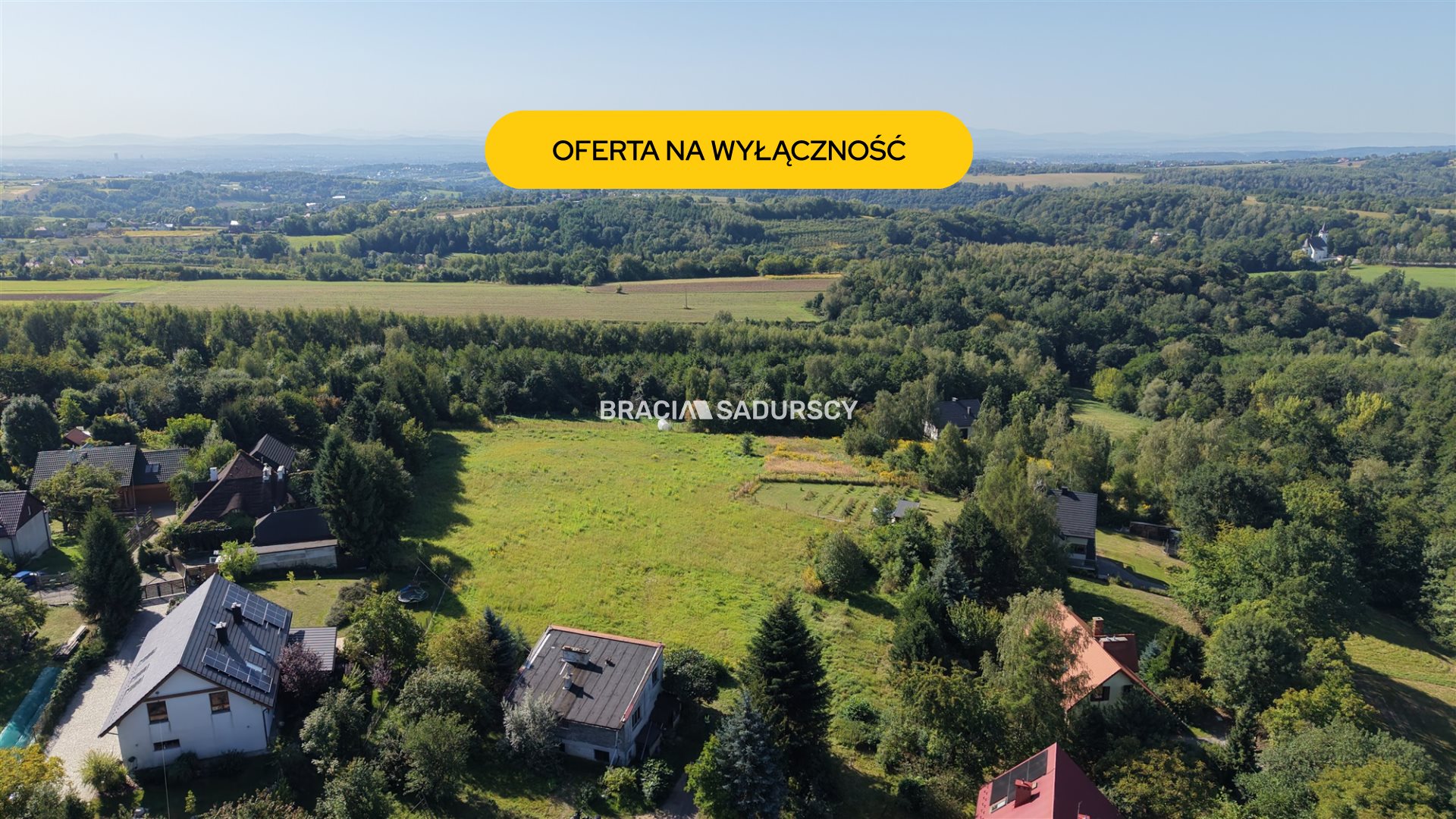 Brzozówka, gm. zielonki 1,1ha + media