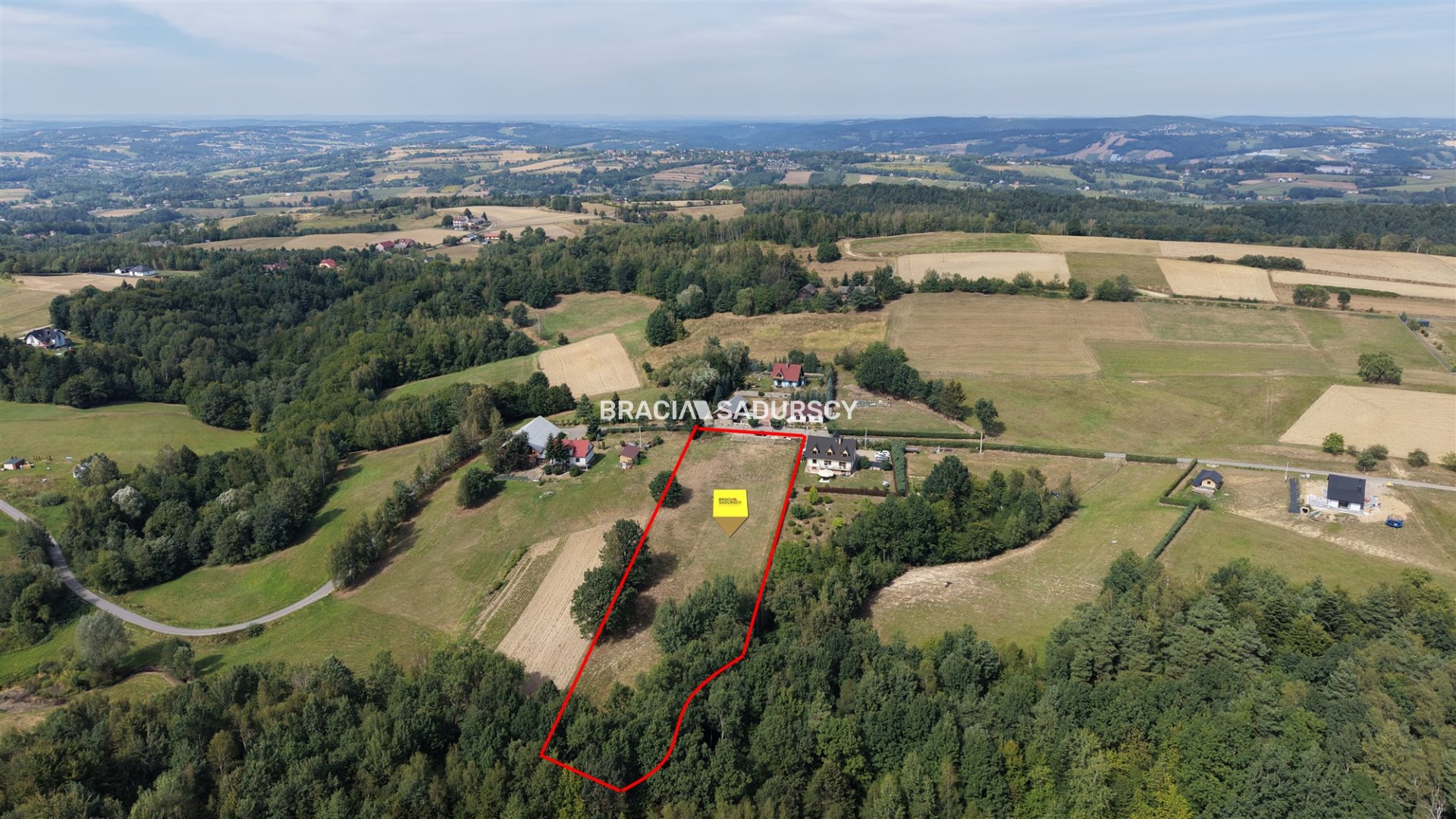 Działka budowlana widokowa stare rybie 57 arów wz