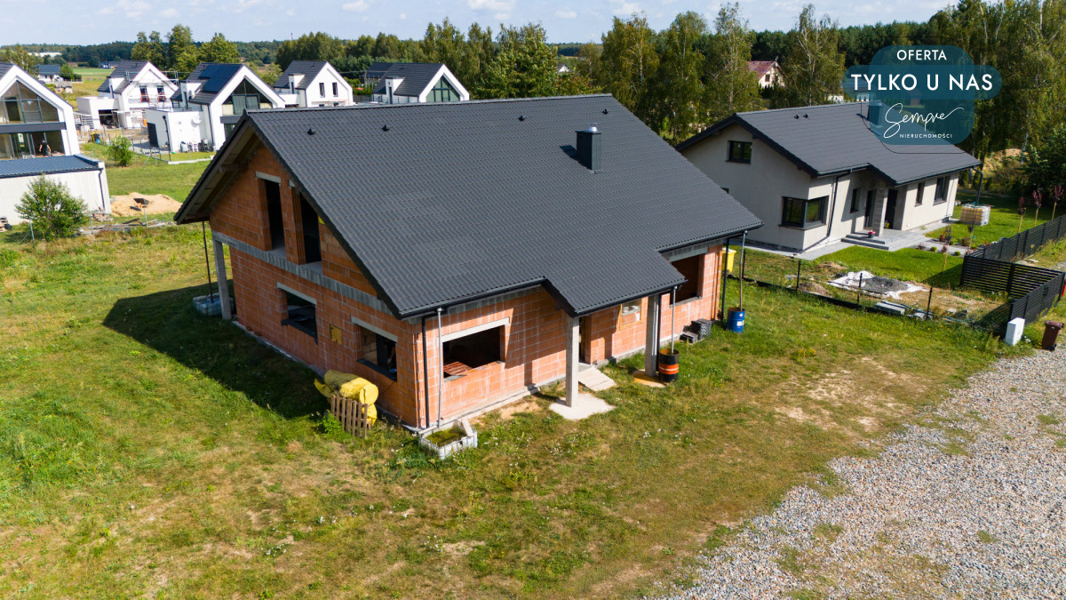 Dom pod lasem|marżynek, 900 m² działki, blisko s8