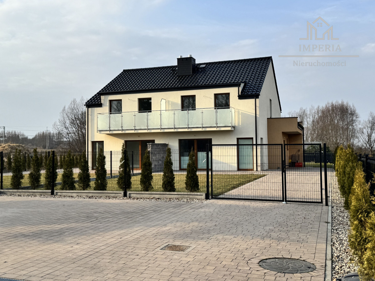 Bliźniak 126 m² | gotowy | skowarcz | ogród 520 m²