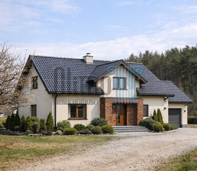 Przestronny dom jednorodzinny - zielonka