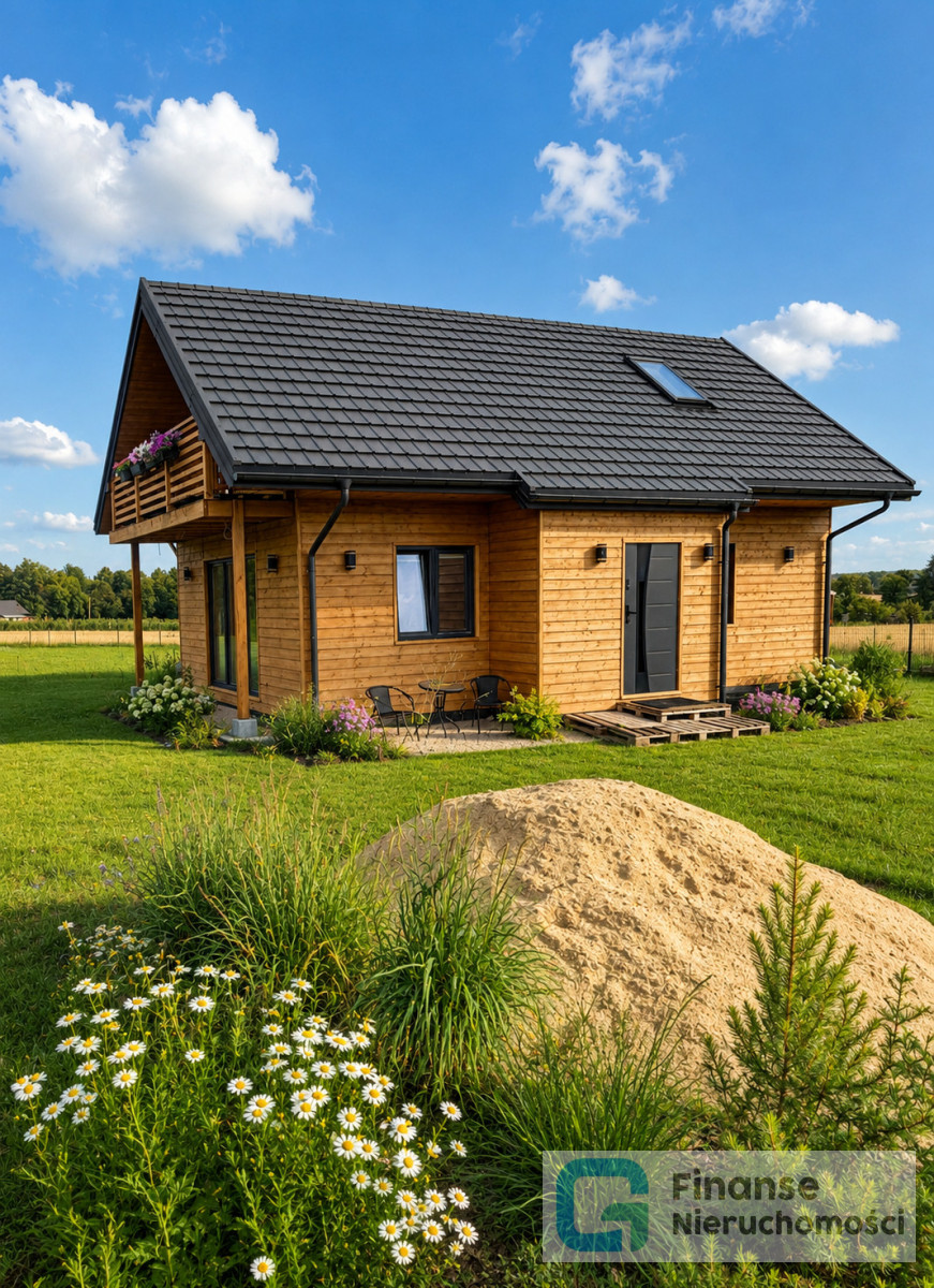 Energooszczędny dom szkieletowy 73 m² |