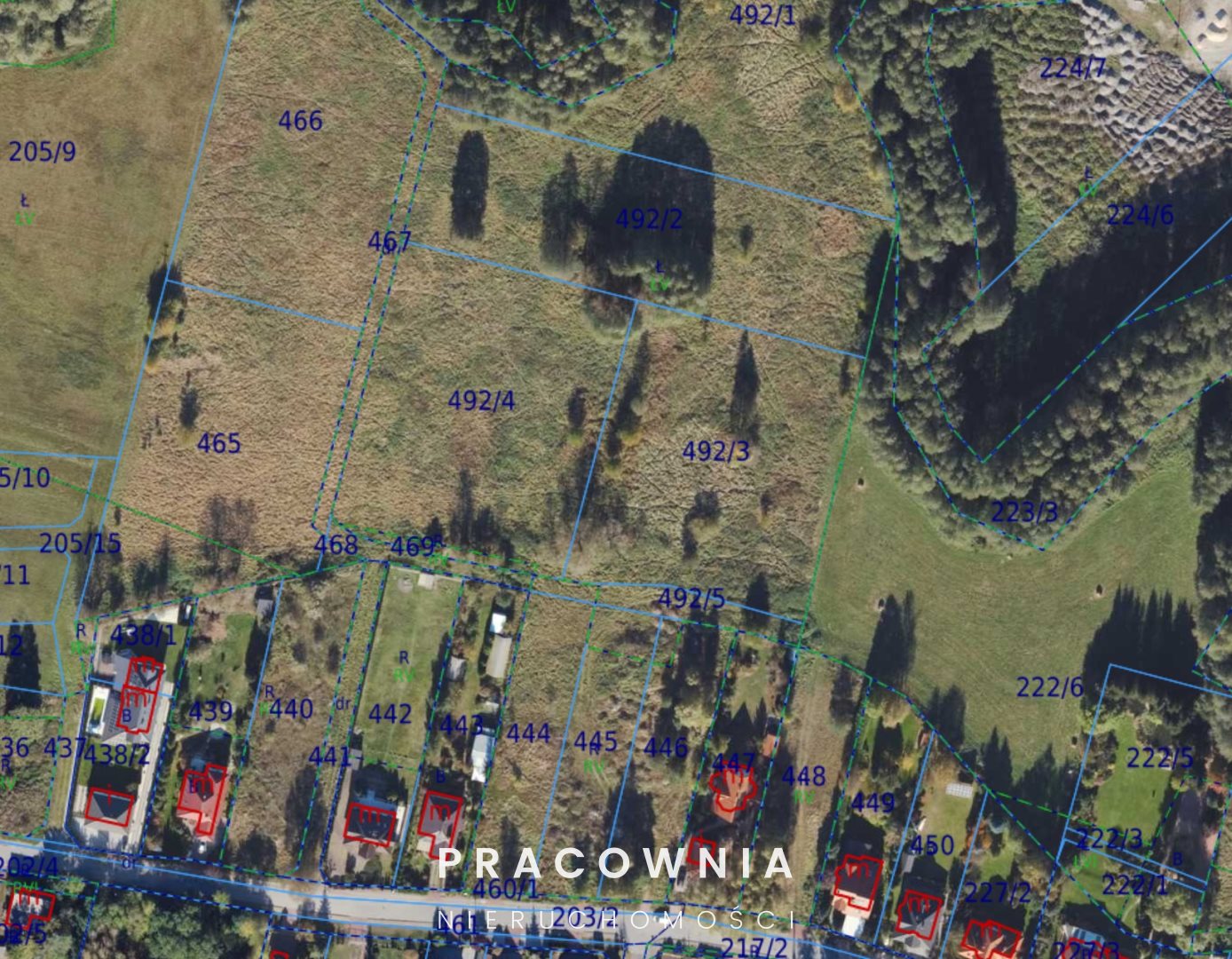 Działka budowlana – olimpin - 5832 m2