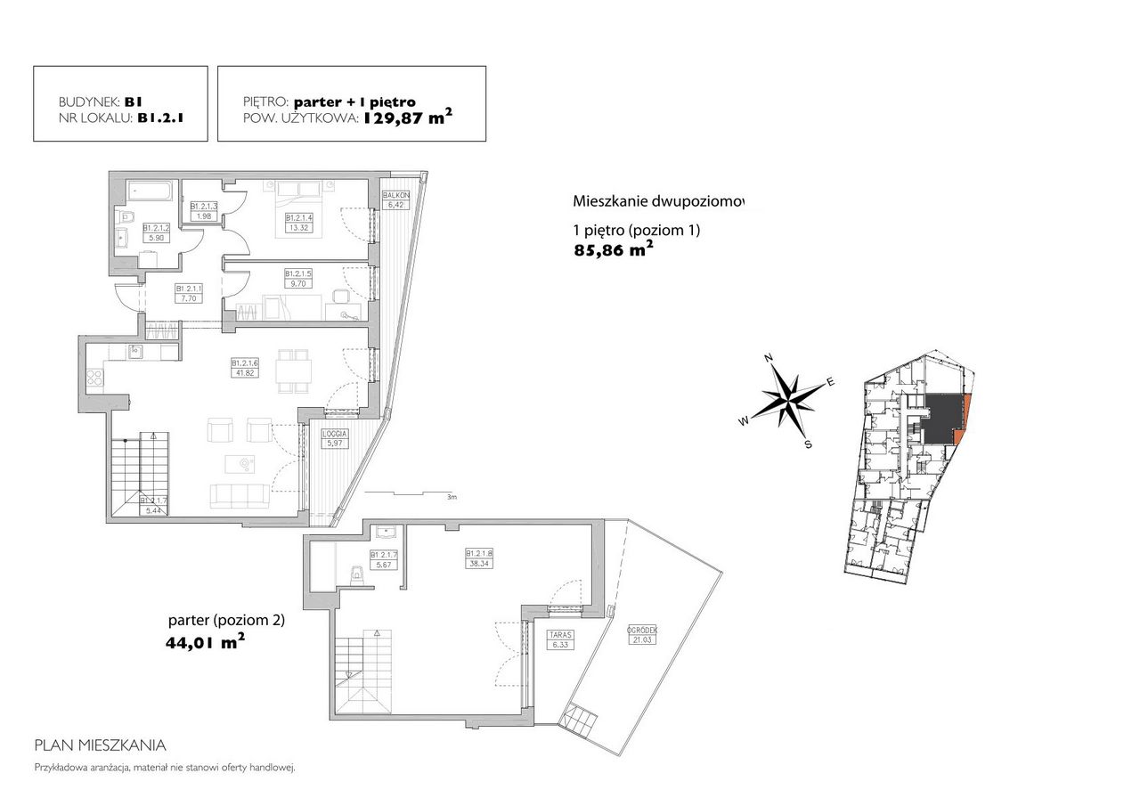 Alvarium 2.0 — 127.72 m², 4 pok. — zdjęcie 1 — rzut lokalu